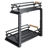 Expert Homewares Denuvo 2 Tier Slide-Out Under Sink Organiser