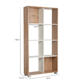 Expert Homewares Tamara 8 Cube Shelving Unit