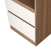 Expert Homewares Tamara 2 Drawer Desk with Hutch