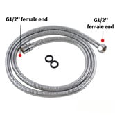 Expert Homewares 1500mm Stainless Steel Shower Hose