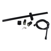 Expert Homewares Ottimo Black Square Retro Fit Single Rail Body