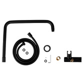 Expert Homewares Euro Matte Black Short Twin Rail Body