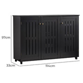 Expert Homewares Thayer 3 Door Shoe Cabinet