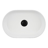 Expert Homewares Anika 490mm Ceramic Above Counter Basin with Pop-Up Waste