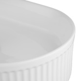 Expert Homewares Anika 490mm Ceramic Above Counter Basin with Pop-Up Waste