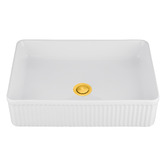 Expert Homewares Anika 500mm Above Counter Basin with Pop-Up Waste