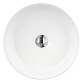 Expert Homewares Anika 370mm Ceramic Above Counter Basin with Pop-Up Waste