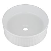 Expert Homewares Anika 370mm Ceramic Above Counter Basin with Pop-Up Waste