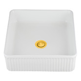 Expert Homewares Anika 375mm Above Counter Basin with Pop-Up Waste