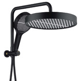 Expert Homewares Tully 325mm Gooseneck Short Twin Shower with Diverter