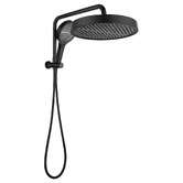 Expert Homewares Tully 325mm Gooseneck Short Twin Shower with Diverter