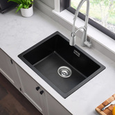 Expert Homewares Hayward 500mm Single Granite Kitchen Sink