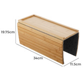 Expert Homewares Klein Bamboo Sofa Armrest Tray