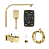 Expert Homewares Ottimo Rectangular Short Twin Shower