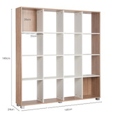 Expert Homewares Tamara 16 Cube Shelving Unit