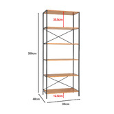 Expert Homewares Madina 6 Shelf Clothing Rack