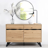 Expert Homewares Luca 2 Door 2 Drawer Sideboard