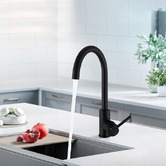 Expert Homewares Colby Round Gloss Swivel Kitchen Sink Mixer