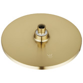 Expert Homewares Jagael Gold Short Twin Shower Mixer Set