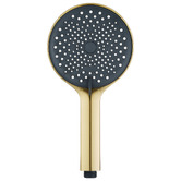 Expert Homewares Jagael Gold Short Twin Shower Tap Set