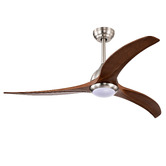 Expert Homewares Tallulah 132cm DC Ceiling Fan with LED Light
