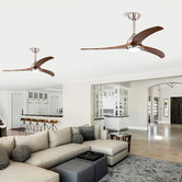 Expert Homewares Tallulah 132cm DC Ceiling Fan with LED Light