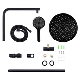 Expert Homewares Irvine Round 3 Function Short Twin Shower