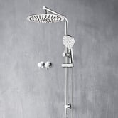 Expert Homewares Fletcher Twin Shower Tap Set