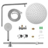 Expert Homewares Fletcher Twin Shower Tap Set
