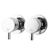 Expert Homewares Fletcher Twin Shower Tap Set
