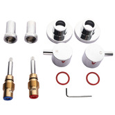 Expert Homewares Mikolaj Twin Shower Tap Set