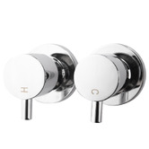 Expert Homewares Mikolaj Twin Shower Tap Set