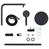 Expert Homewares Mikolaj Twin Shower Tap Set
