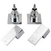 Expert Homewares Kaufman Twin Shower Tap Set