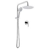 Expert Homewares Suri 200mm Short Twin Shower Mixer Set