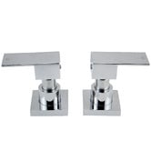 Expert Homewares Alessandro Short Twin Shower Tap Set