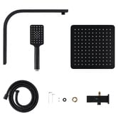 Expert Homewares Alessandro Short Twin Shower Mixer Set