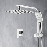 Expert Homewares Alessandro Short Twin Shower Mixer Set