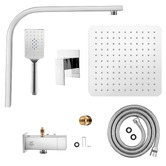 Expert Homewares Alessandro Short Twin Shower Mixer Set