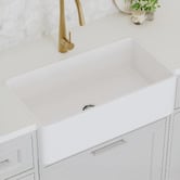 Expert Homewares Pierre 830mm Smooth Faced Fireclay Kitchen Sink &amp; Mixer Package