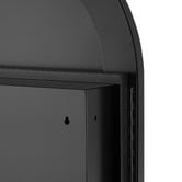 Expert Homewares Madrid 497mm Arch Mirrored Shaving Cabinet