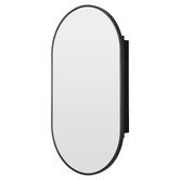 Expert Homewares Madrid 508mm Pill Mirrored Shaving Cabinet