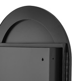 Expert Homewares Madrid 508mm Pill Mirrored Shaving Cabinet