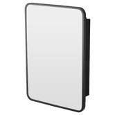 Expert Homewares Madrid 420mm Rectangular Mirrored Shaving Cabinet