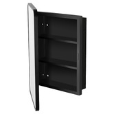 Expert Homewares Madrid 420mm Rectangular Mirrored Shaving Cabinet