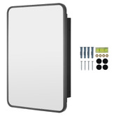 Expert Homewares Madrid 420mm Rectangular Mirrored Shaving Cabinet