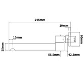 Expert Homewares Euro Swivel Bath Tap Set