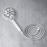 Expert Homewares Selo 126mm Hand-Held Shower Head &amp; Hose