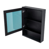Expert Homewares Crovyn 600mm Mirrored Shaving Cabinet with Open Shelf