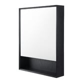 Expert Homewares Crovyn 600mm Mirrored Shaving Cabinet with Open Shelf